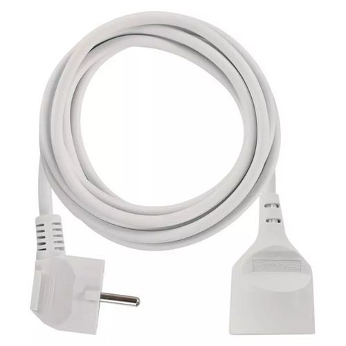 Prodlužovací kabely Emos, bílé, PVC, 1 zásuvka