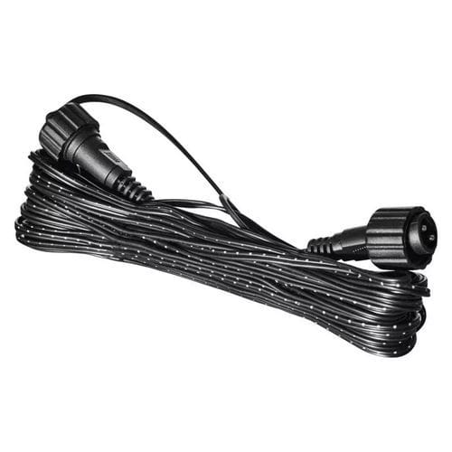 Prodlužovací kabel pro spojovací řetězy Emos Standard, černý, 10 m