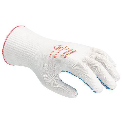 Textilní rukavice Ansell Picostar s PVC terčíky