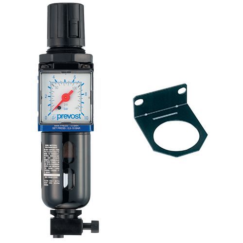 Regulátory filtrů s manometrem Prevost