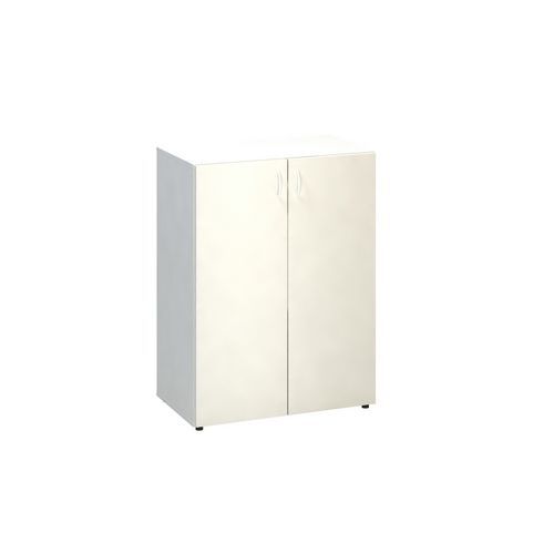 Střední široké skříně Alfa 500, 106,3 x 80 x 47 cm, s dvířky