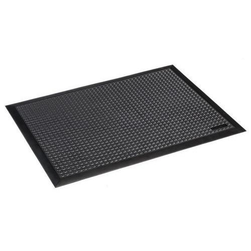 Protiúnavové rohože Skystep™ s bublinkovým povrchem, černá