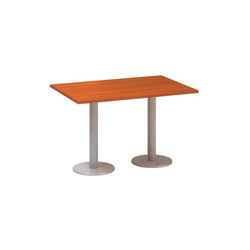 Konferenční stoly Alfa 400 s šedým podnožím, 120 x 80 x 74,2 cm