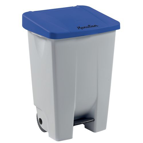 Plastové odpadkové koše Manutan Handy, objem 80 l