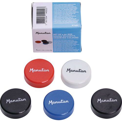 Magnety Manutan Expert, 5 ks Magnety Manutan Expert, 5 ks