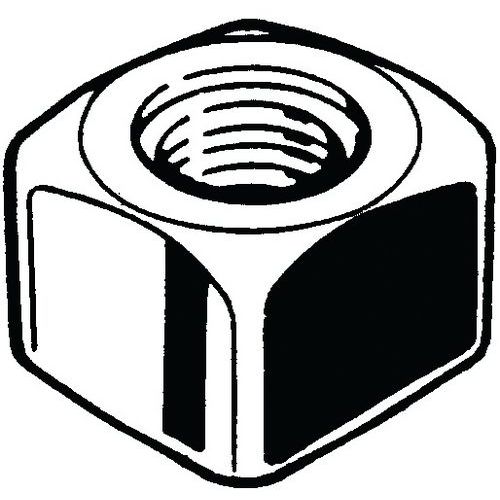 Pásová matice Ocel Bez PU 12 čtyřhranný