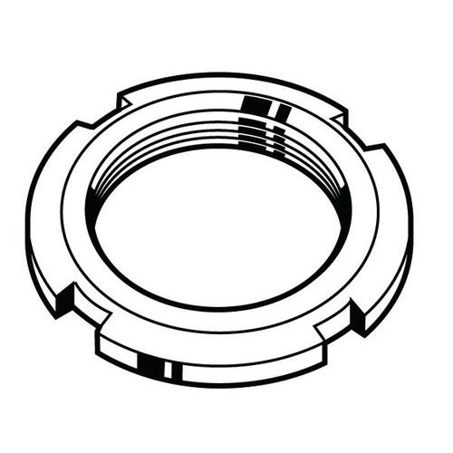 Pojistné kroužky pro matice KM s drážkou DIN 981 DIN 981 Ocel Bez PU 14H