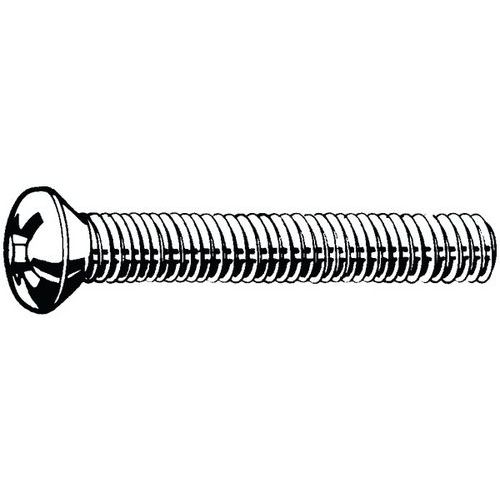 Šroub se zápustnou hlavou čočkovitou s křížovou drážkou DIN 966 A-H Ocel Pozinkované 4.8 velké balení