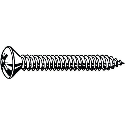 Samořezný šroub se zápustnou hlavou čočkovitou s křížovou drážkou DIN 7983 C-Z Ocel Pozinkované černě pasivova