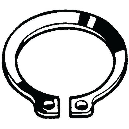 Retaining rings for shafts heavy duty DIN 471 DIN 471 Pružinová ocel Bez PU