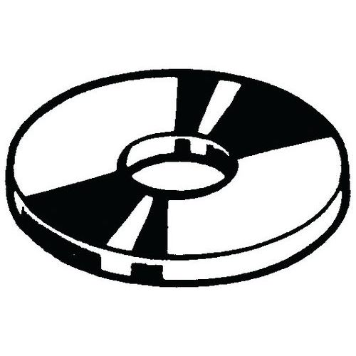 Plochá podložka  3 x d1 DIN 9021 Ocel Pozinkované žlutě pasivované