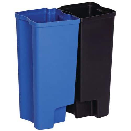 Plastové recyklační vložky pro Slim Jim 2 x 15 l Front Step