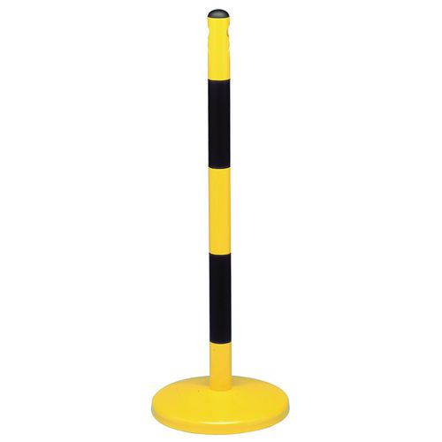 Kovové zahrazovací sloupky Reva, výška 90 cm