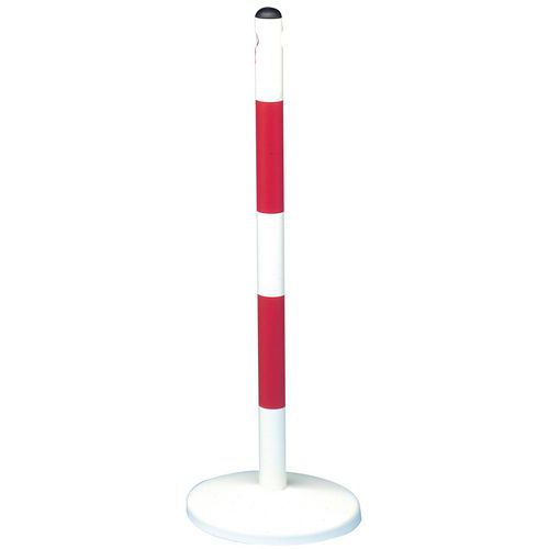 Kovové zahrazovací sloupky Reva, výška 90 cm