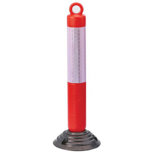 Flexibilní reflexní zahrazovací sloupek Fox, výška 80 - 120 cm