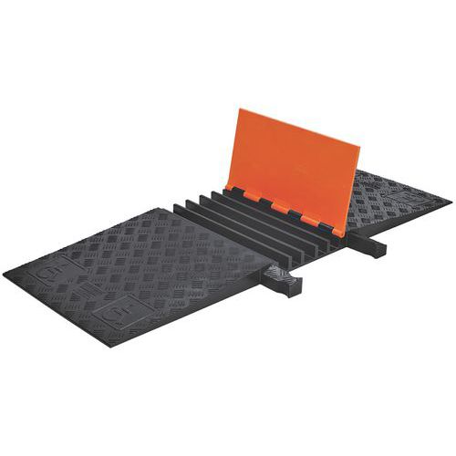 Kabelový přejezd ADA Guard Dog®, 5 kanálů, černá/oranžová, 127 x 46 x 5 cm