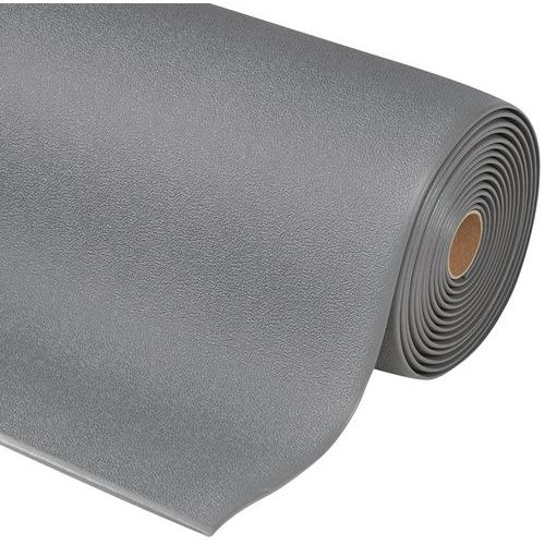 Antistatická pěnová rohož Cushion Stat™, šedá, 91 x 100 cm
