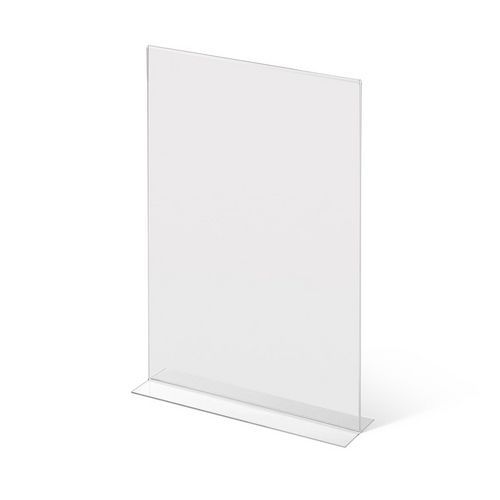 Plexi stojánky na letáky JD2, typ T na výšku