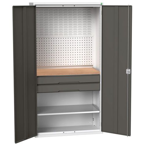 Dílenské skříně se zásuvkami Bott Verso, šířka 105 cm