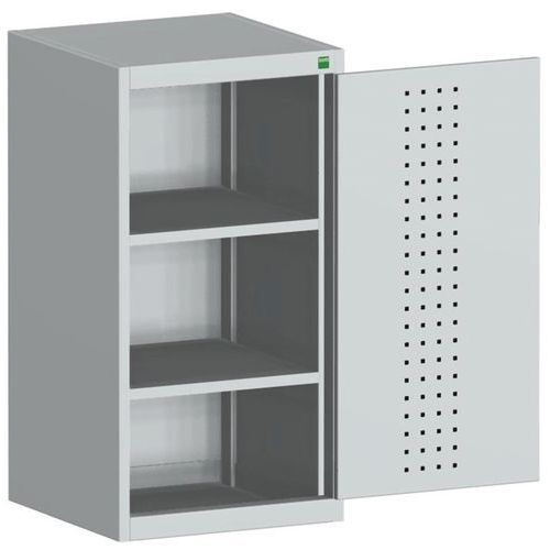 Dílenské skříně Bott Cubio, perfo dveře, výška 100 cm