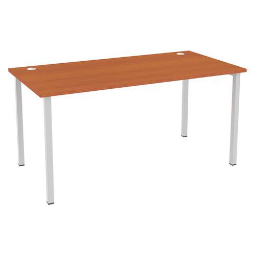 Kancelářské stoly Abonent, 160 x 80 x 75 cm, rovné provedení