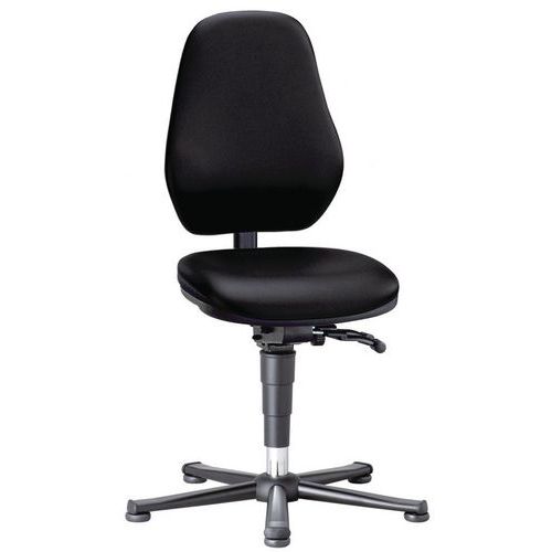 Pracovní laboratorní žídle Bimos Basic 9130, 9132 a 9135 s kluzáky, bez podnožky
