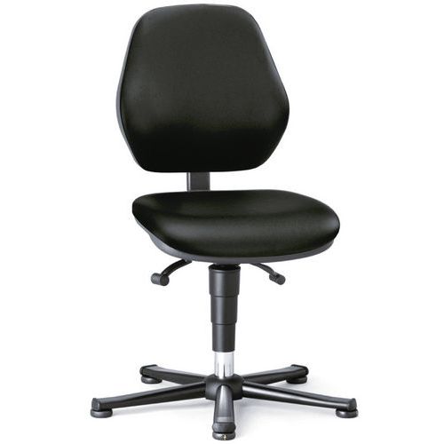 Pracovní laboratorní žídle Bimos Basic 9130, 9132 a 9135 s kluzáky, bez podnožky