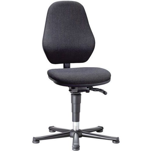 Pracovní laboratorní žídle Bimos Basic 9130, 9132 a 9135 s kluzáky, bez podnožky