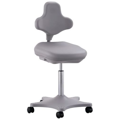 Pracovní žídle Bimos Labster 9103 s kolečky, bez podnožky