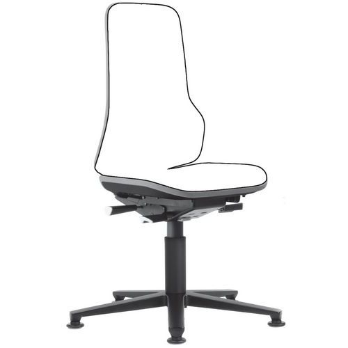Rámy dílenské židle Bimos 9560 a 9570E s opěradlem pro Bimos Neon