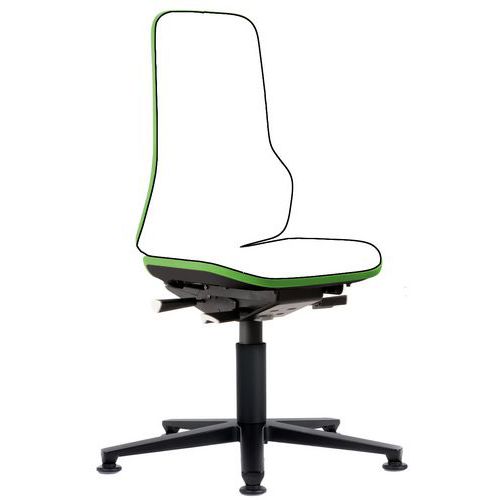 Rámy dílenské židle Bimos 9560 a 9570E s opěradlem pro Bimos Neon