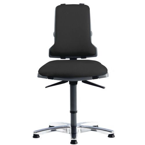 Dílenské židle Bimos Sintec 9816, černá