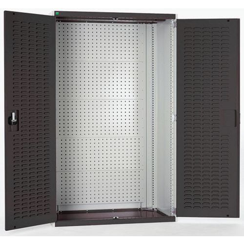 Dílenské skříně s perfo panely pro držáky na nářadí/boxy