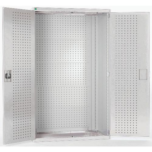 Dílenské skříně s perfo panely pro držáky na nářadí/nářadí