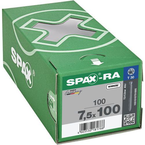 Kotvy do dřeva Spax T-Star Plus Wirox TX Ø 7,5 mm