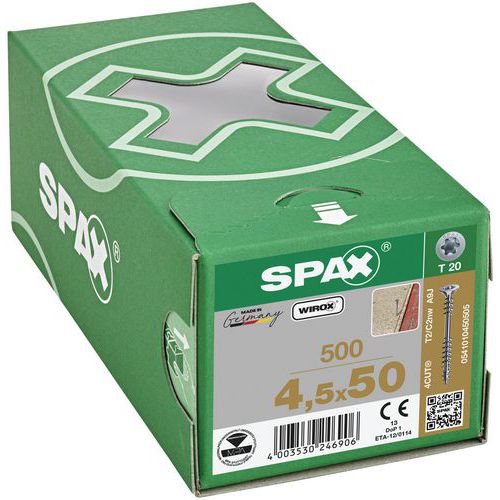 Montážní vruty se zapuštěnou hlavou Spax TX ø 4,5 mm