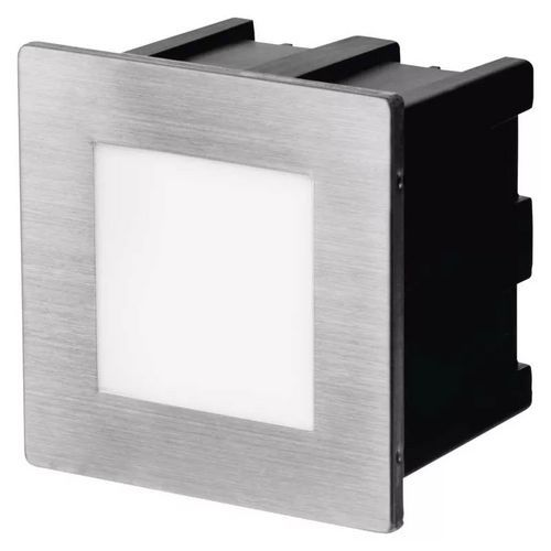 LED orientační vestavné svítidlo AMAL 80×80, 1,5W, IP65