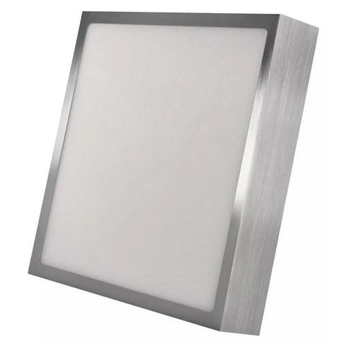 LED přisazené svítidlo NEXXO, čtvercové, stříbrné, se změnou CCT