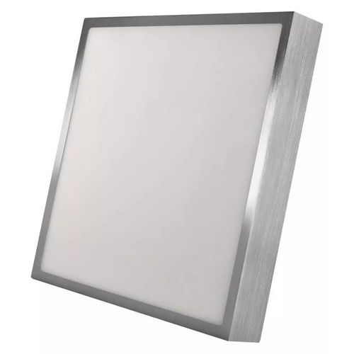 LED přisazené svítidlo NEXXO, čtvercové, stříbrné, se změnou CCT