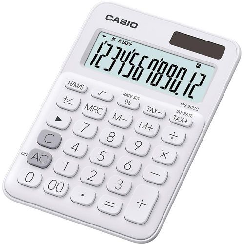 Kalkulačka Casio MS 20 UC WE