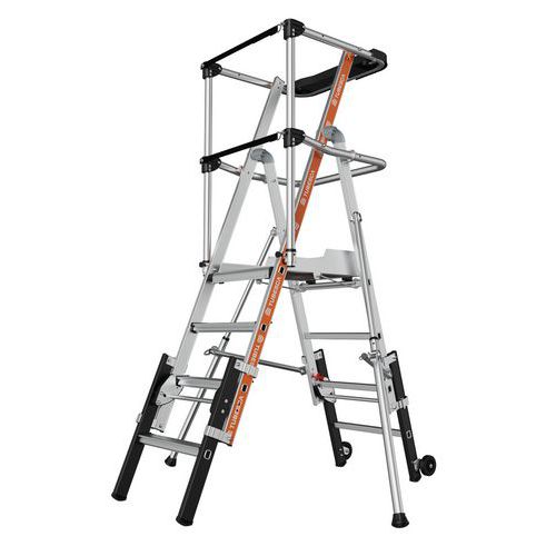 Nastavitelné hliníkové plošiny Raptorscopic Tubesca-Comabi