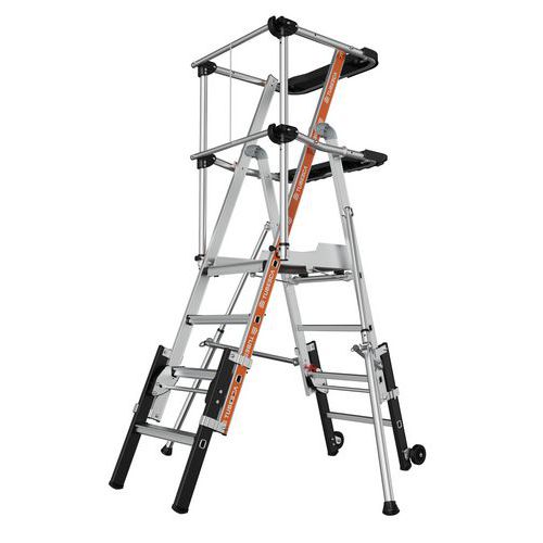 Nastavitelné hliníkové plošiny Raptorscopic Tubesca-Comabi