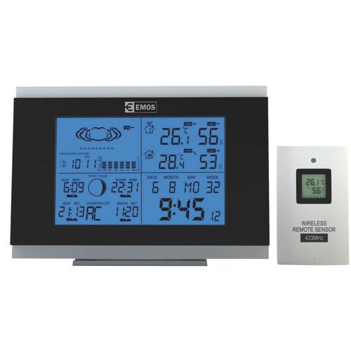 Meteostanice s barometrem a vlhkoměrem Emos AOK-5018B Meteostanice s barometrem a vlhkoměrem Emos AOK-5018B
