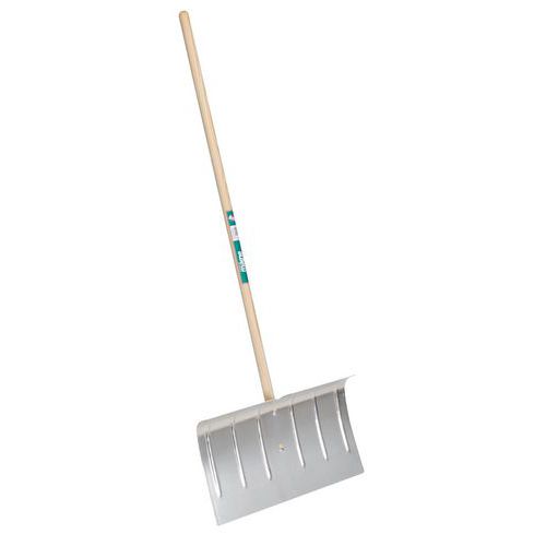 Hliníkové hrablo s dřevěnou násadou, šířka 50 cm