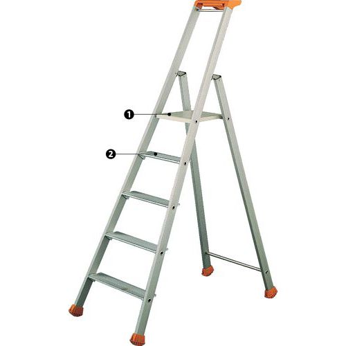 Hliníkové schůdky Pro 300 Tubesca-Comabi