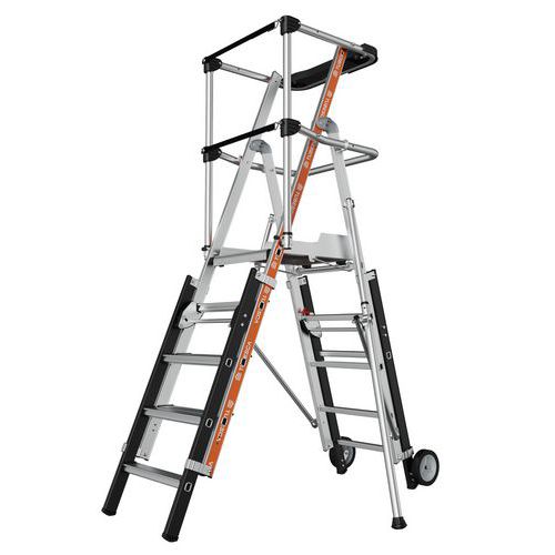 Nastavitelné hliníkové plošiny Raptorscopic Tubesca-Comabi