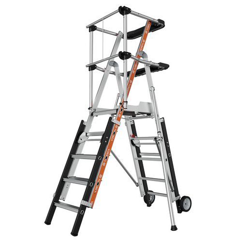 Nastavitelné hliníkové plošiny Raptorscopic Tubesca-Comabi