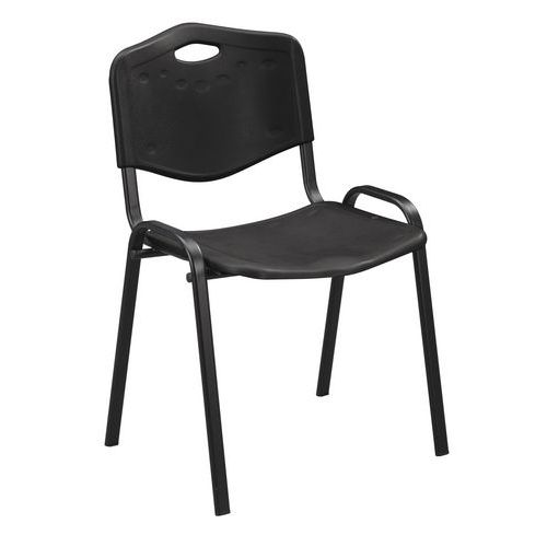Plastové jídelní židle Manutan Expert ISO