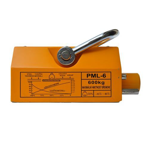 Břemenový magnet PML6, do 600 kg
