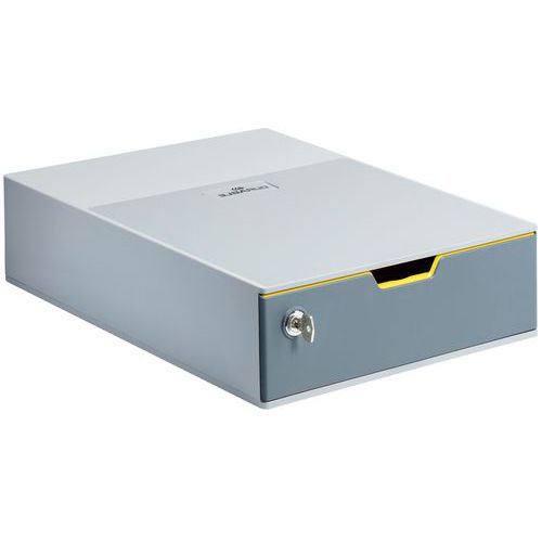 Zásuvkový modul Durable se zámkem na klíč, 1 zásuvka